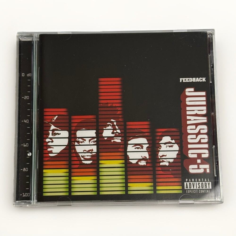 Jurassic 5 Feedback CD 2006 Hip Hop Reggae Interscope J5 Album Explicit